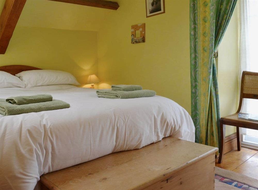 Double bedroom at The Old Barn in Ford, near Bideford, Devon