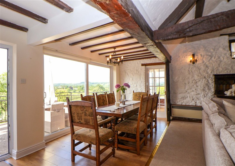 The living area (photo 3) at The Old Barn, Pentre Celyn