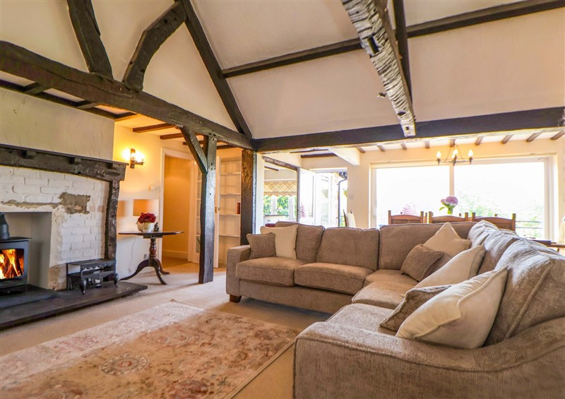 The setting at The Old Barn, Pentre Celyn
