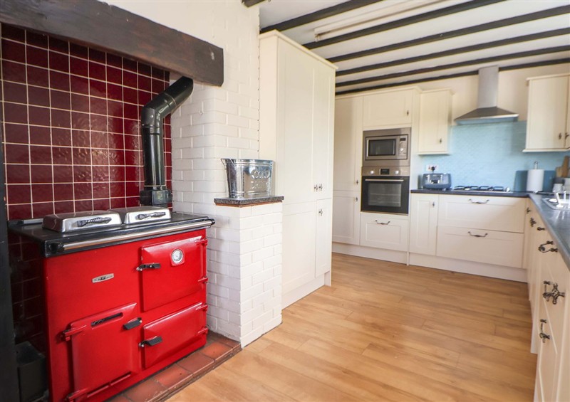 This is the kitchen (photo 2) at The Old Barn, Pentre Celyn