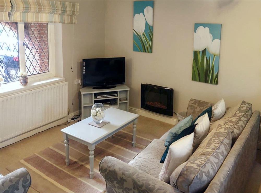 Living area at The Old Barn in Skegness, Lincolnshire