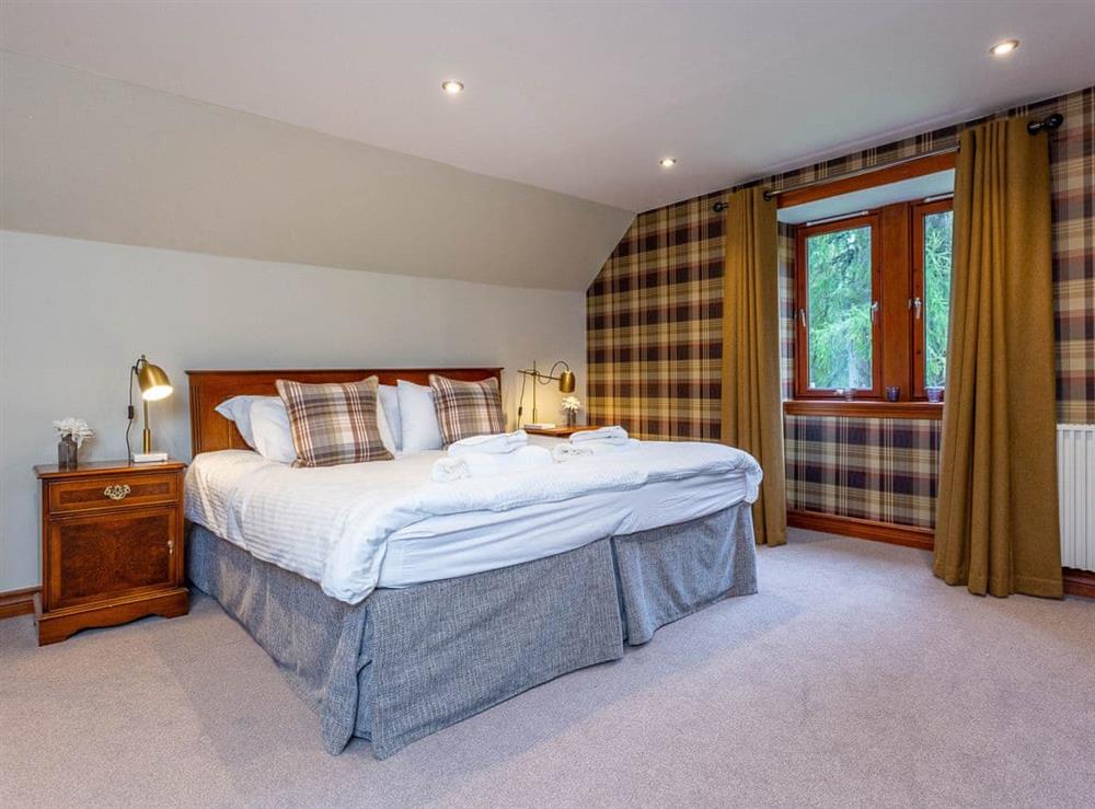 Family bedroom at The Old Boathouse in Advie, near Grantown-on-Spey, Morayshire