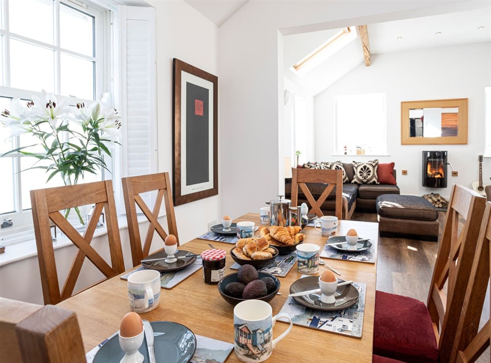 Dining Area at The Old Boathouse Lodge in Walney, Cumbria