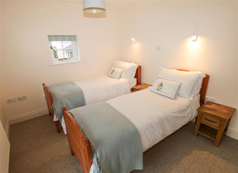 One of the 4 bedrooms at The Old Boathouse, Trefin near St Davids