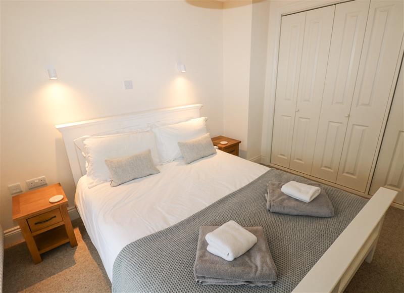 One of the bedrooms at The Old Boathouse, Trefin near St Davids