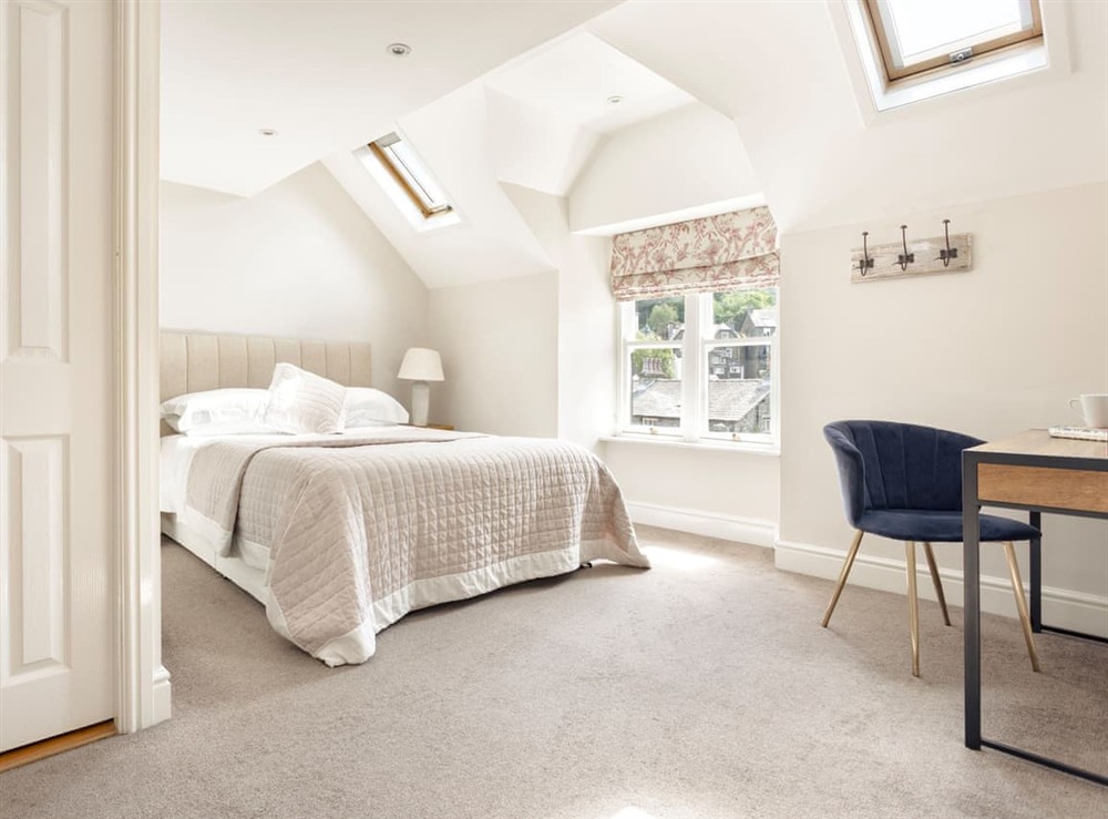 Open plan living space at The Old Bothy in Ambleside, Cumbria