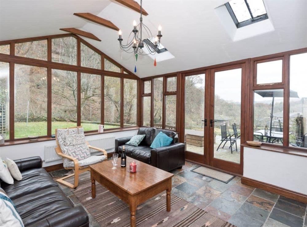 Garden room with great views at The Old Bothy in Watermillock, near Ullswater, Cumbria