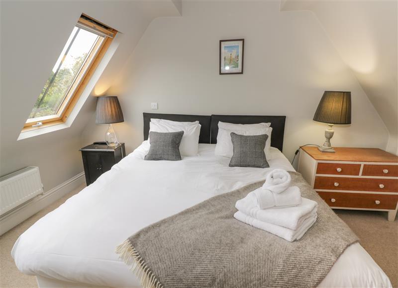 One of the bedrooms at The Old Brewhouse, Chipping Campden