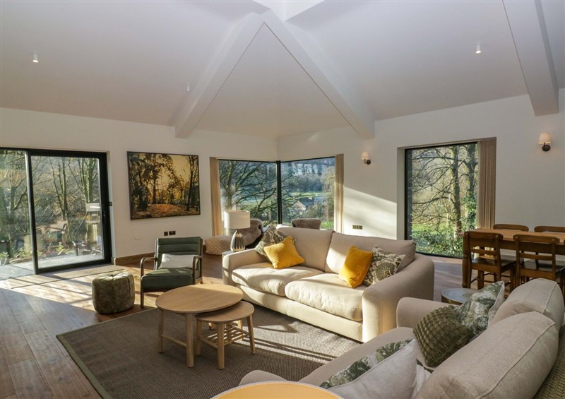 The living room at The Old Bunkhouse, Grasmere