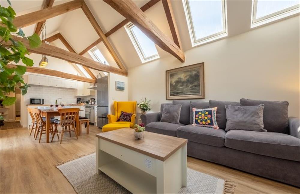 Bright, spacious open-plan living at The Old Bunkhouse, Ringstead near Hunstanton