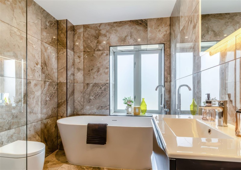 This is the bathroom at The Old Butchers Arms, Marsh Lane