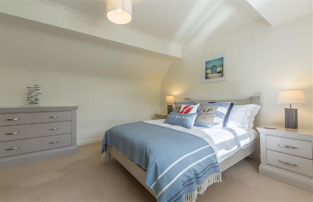 First floor: Bedroom two is nice and spacious at The Old Butchers Shop, Docking near Kings Lynn