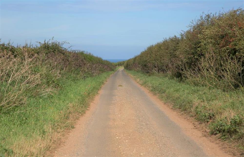 The lane from Docking to the coast