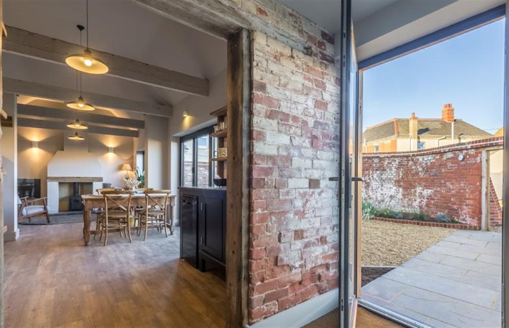 Ground floor: Entrance and open-plan living area at The Old Butchers Stores, Heacham near Kings Lynn
