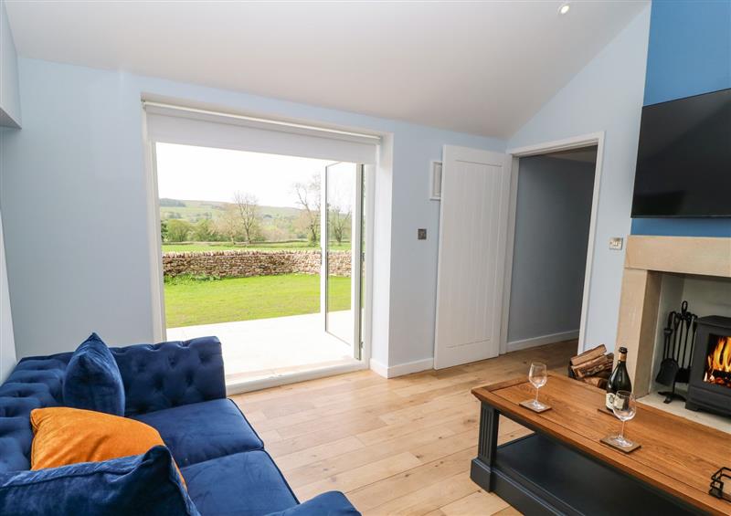 Relax in the living area at The Old Byre, Egglesburn near Middleton-In-Teesdale