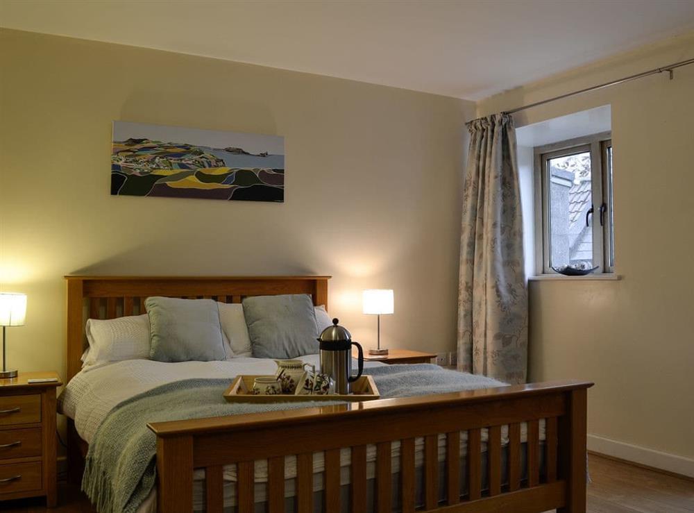 Double bedroom at The Old Byre in Middleton, near Swansea, Glamorgan, West Glamorgan