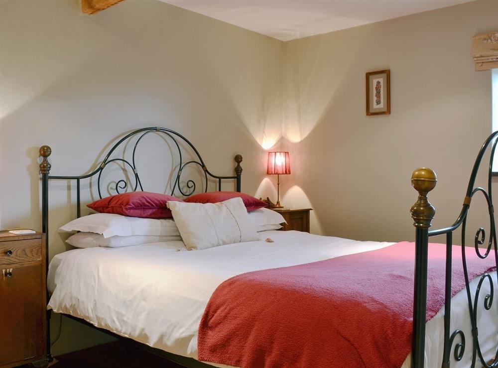 Double bedroom at The Old Byre in Thorncliffe, Leek, Staffs., Staffordshire