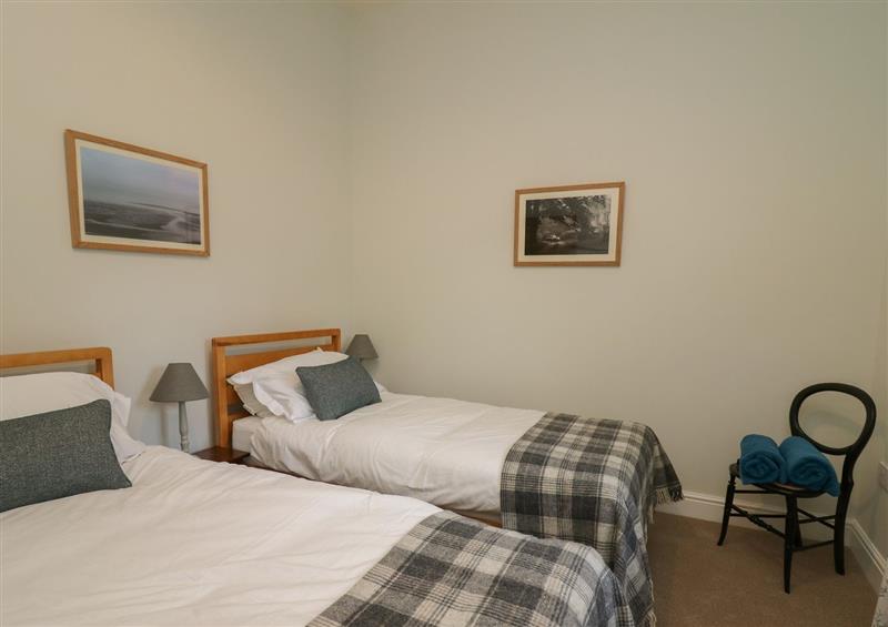 One of the bedrooms at The Old Carriage Court, Kidwelly