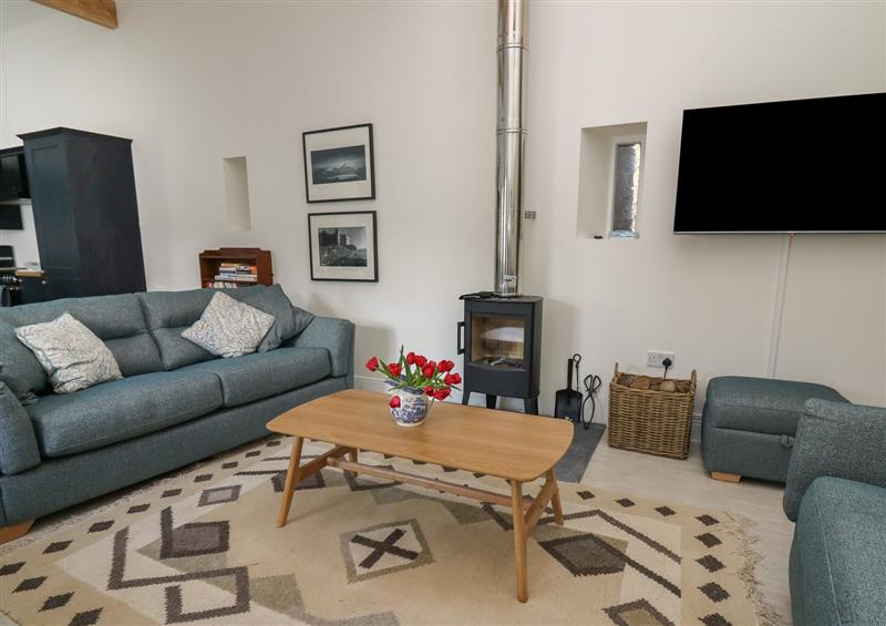 The living area at The Old Carriage Court, Kidwelly