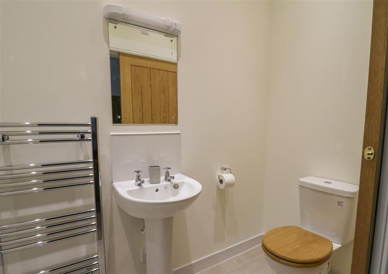 This is the bathroom at The Old Carriage Court, Kidwelly