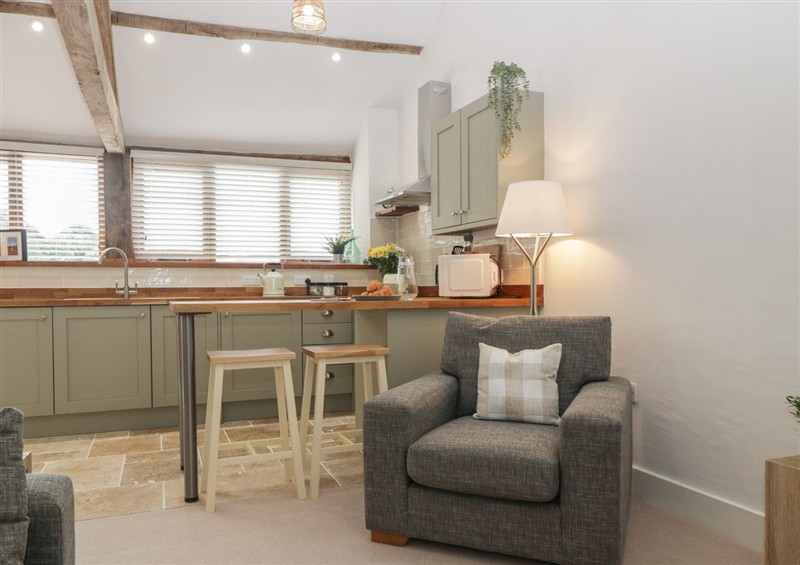 The kitchen at The Old Cart Shed, Gorsley