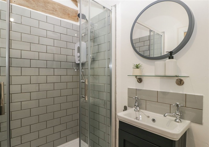 This is the bathroom at The Old Cart Shed, Gorsley