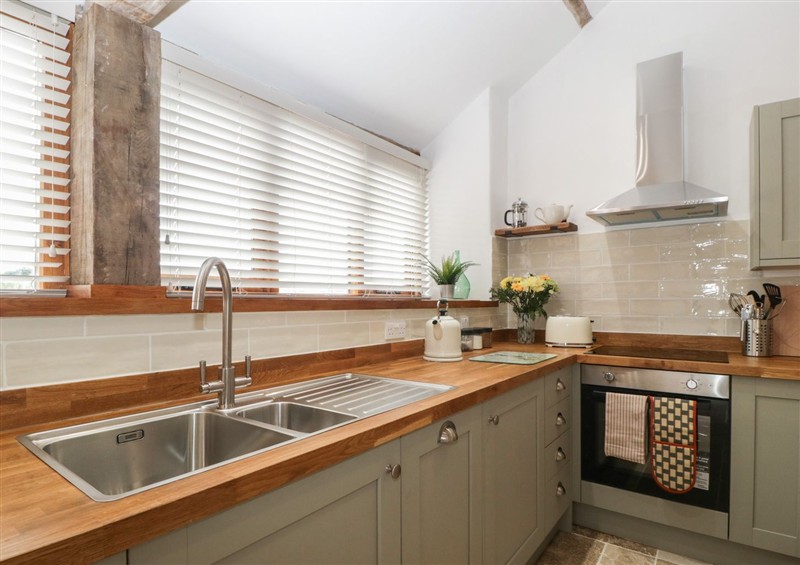 This is the kitchen at The Old Cart Shed, Gorsley