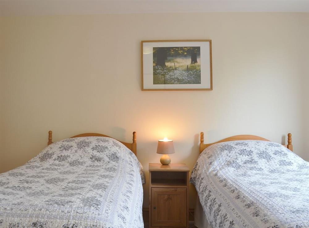 Twin bedroom at The Old Carthouse in Rugeley, Staffordshire