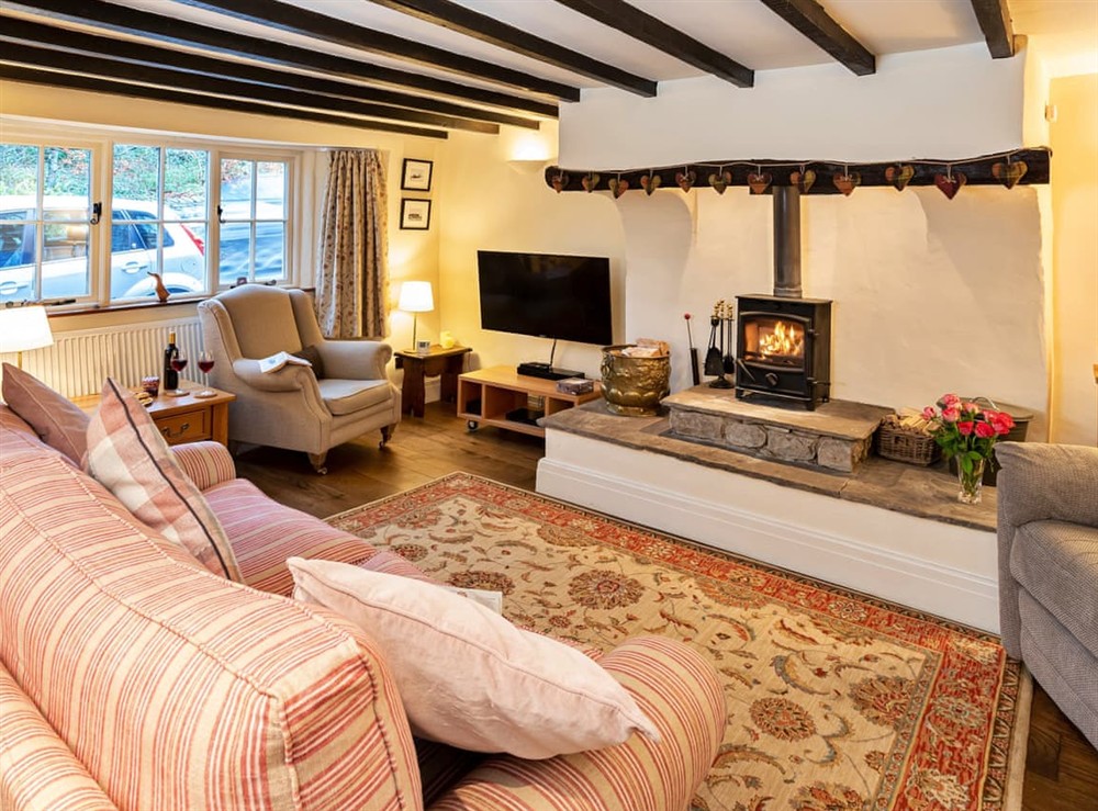 Living room at The Old Chapel Cottage in Ingleton, North Yorkshire
