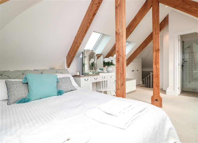 One of the bedrooms at The Old Chapel, Dittisham