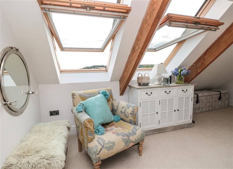 Relax in the living area at The Old Chapel, Dittisham