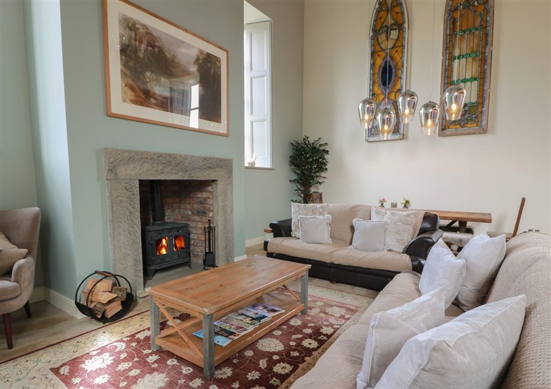 Enjoy the living room at The Old Chapel, Norham