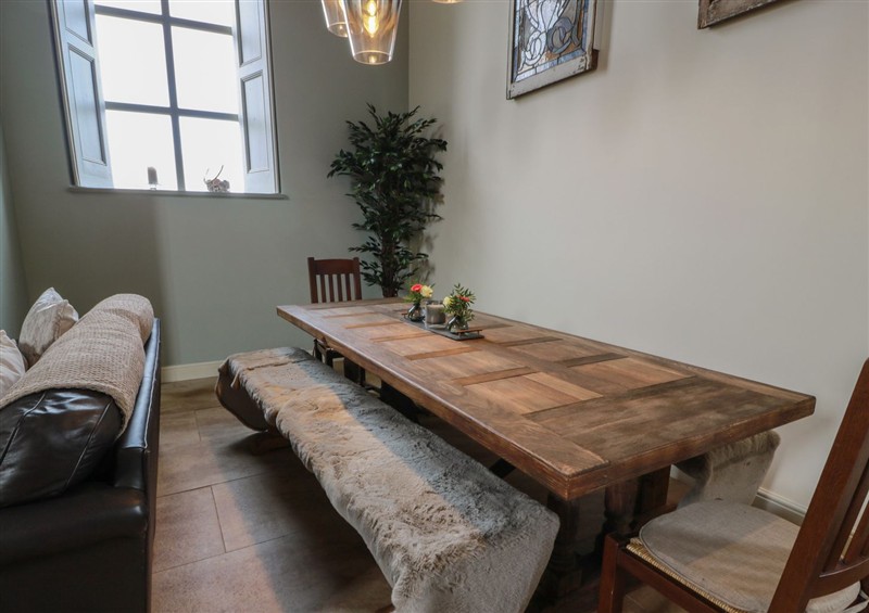 The dining room at The Old Chapel, Norham