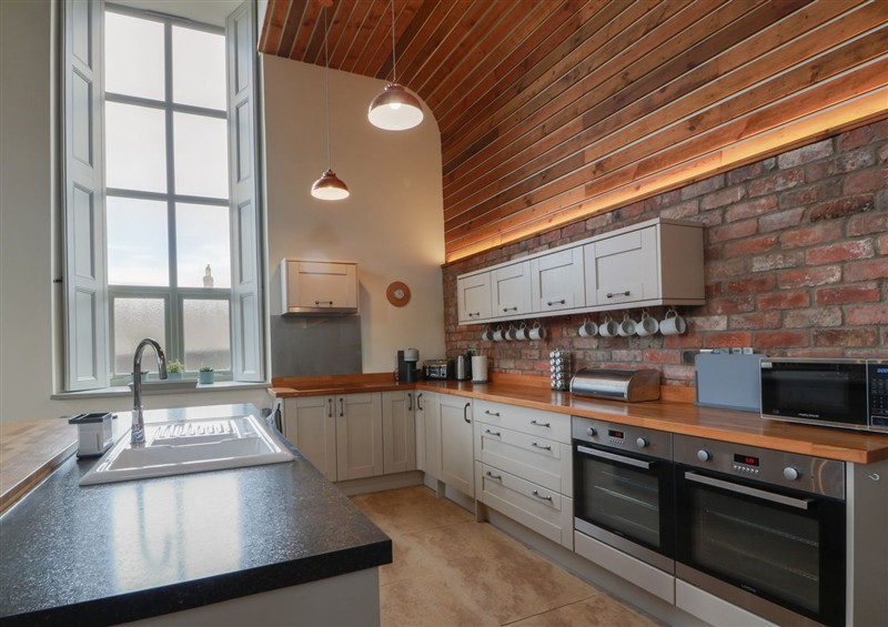 The kitchen at The Old Chapel, Norham