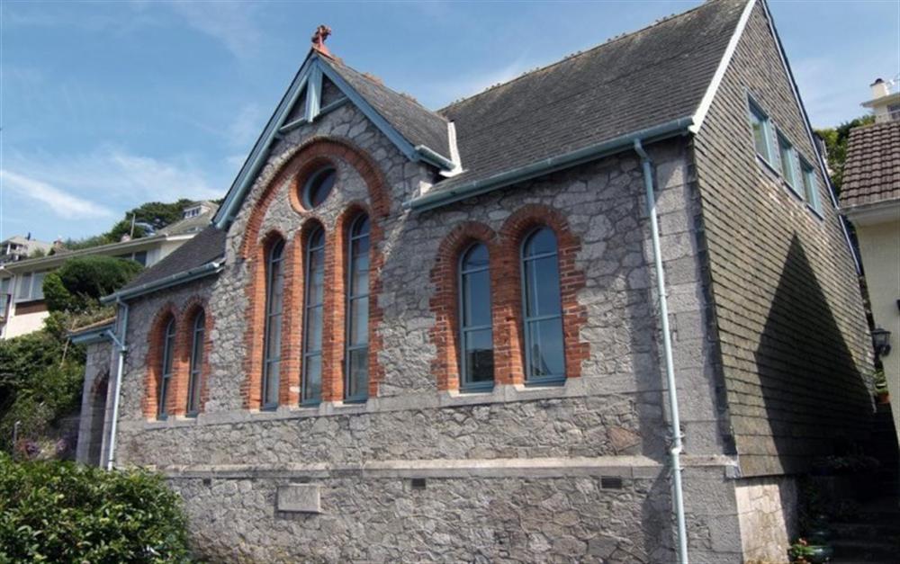 An external view of The Old Chapel. at The Old Chapel in Noss Mayo
