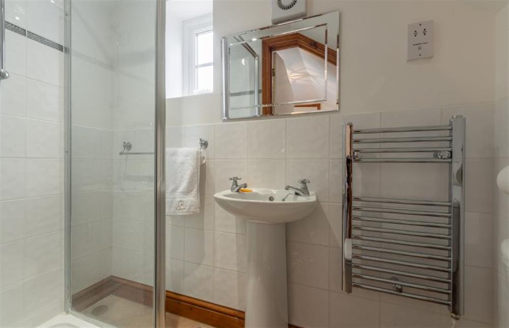 First floor: En-suite shower room at The Old Chapel, Pentney near Kings Lynn