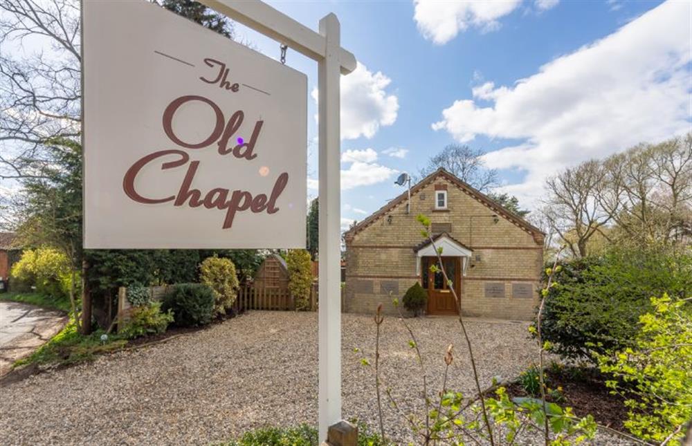 Front elevation of The Old Chapel at Pentney at The Old Chapel, Pentney near Kings Lynn