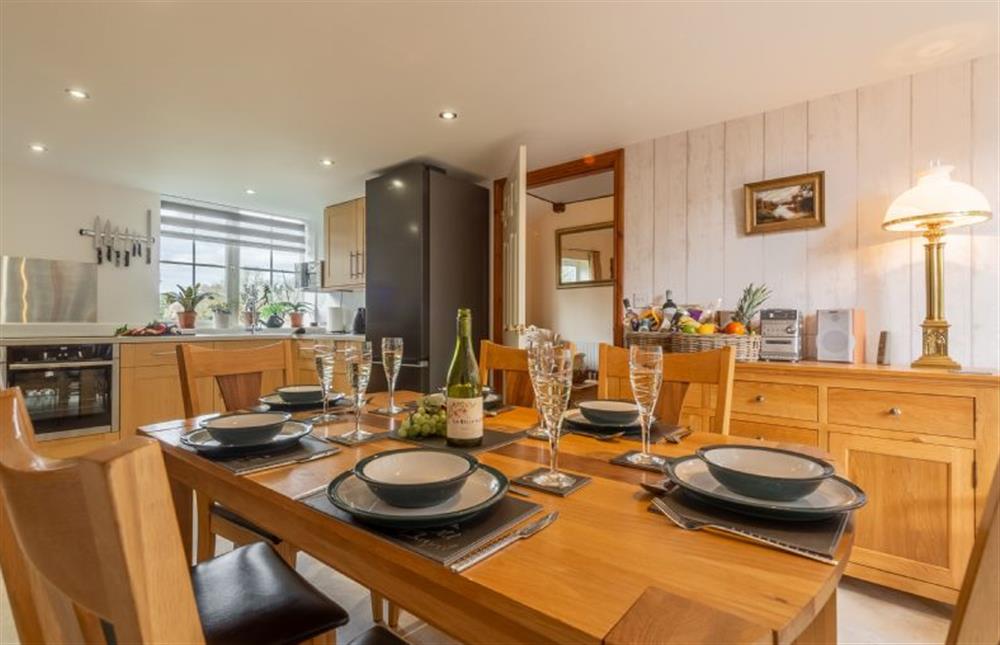 Ground floor: Dining area at The Old Chapel, Pentney near Kings Lynn