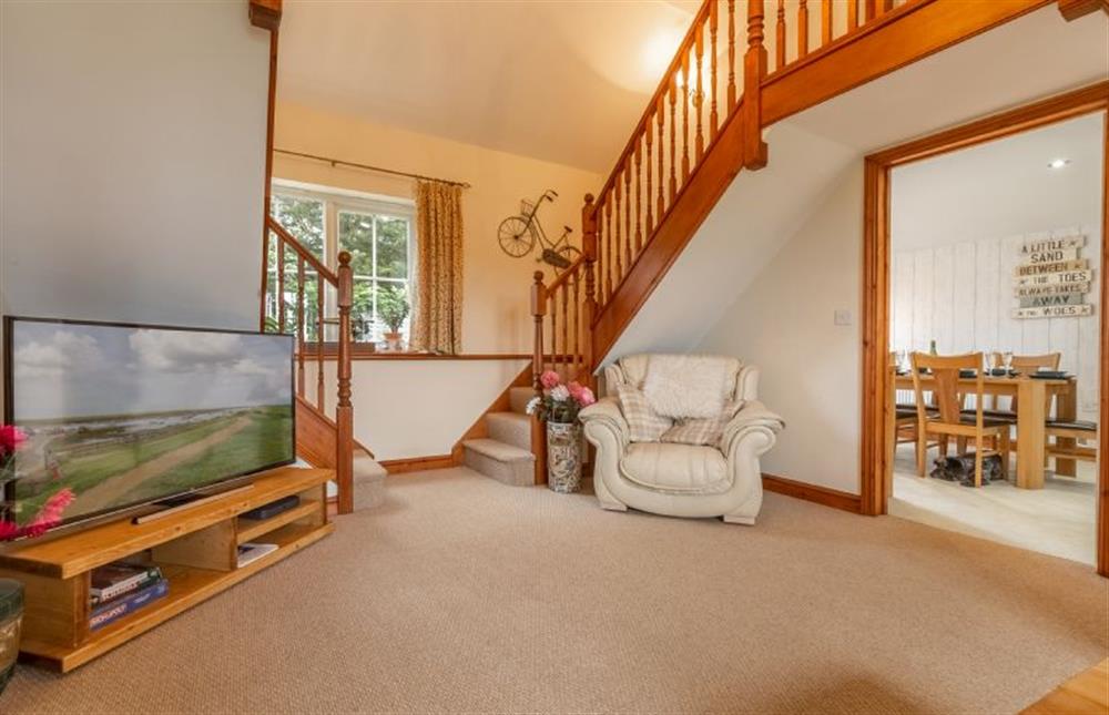 Ground floor: Light and airy sitting room at The Old Chapel, Pentney near Kings Lynn