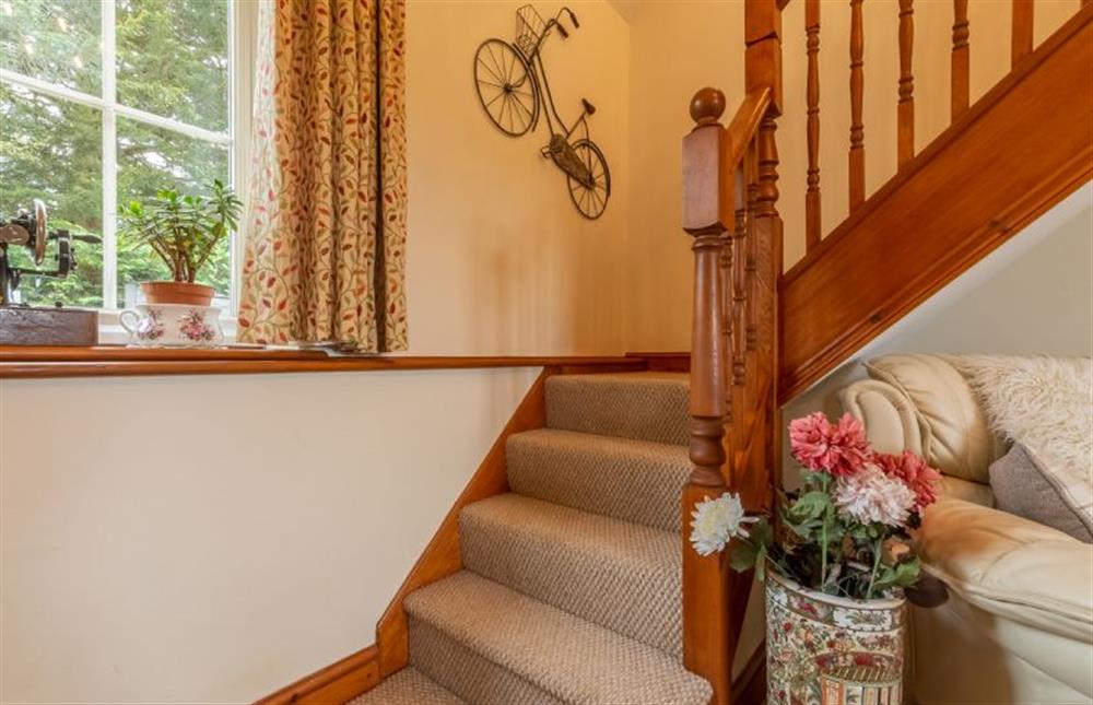 Ground floor: Stairs to bedroom two at The Old Chapel, Pentney near Kings Lynn