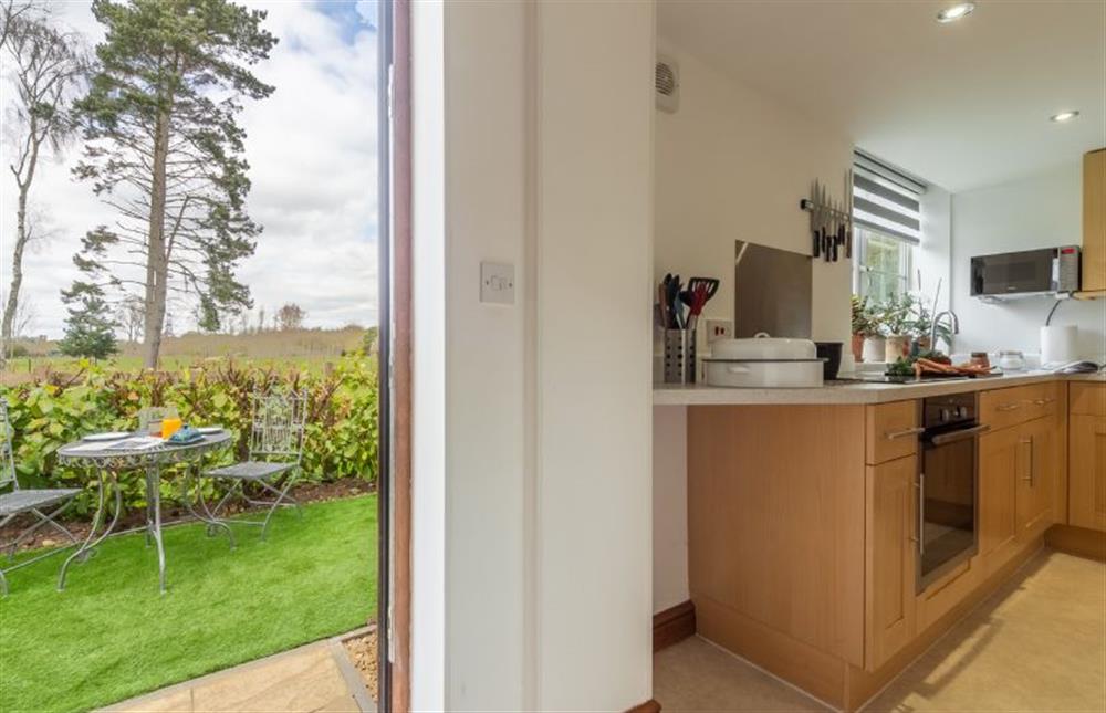 Ground floor: Utility room leading out to the side garden with beautiful views at The Old Chapel, Pentney near Kings Lynn