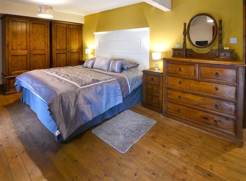 Master bedroom at The Old Chapel Retreat in Staindrop, Barnard Castle, Co. Durham., Great Britain
