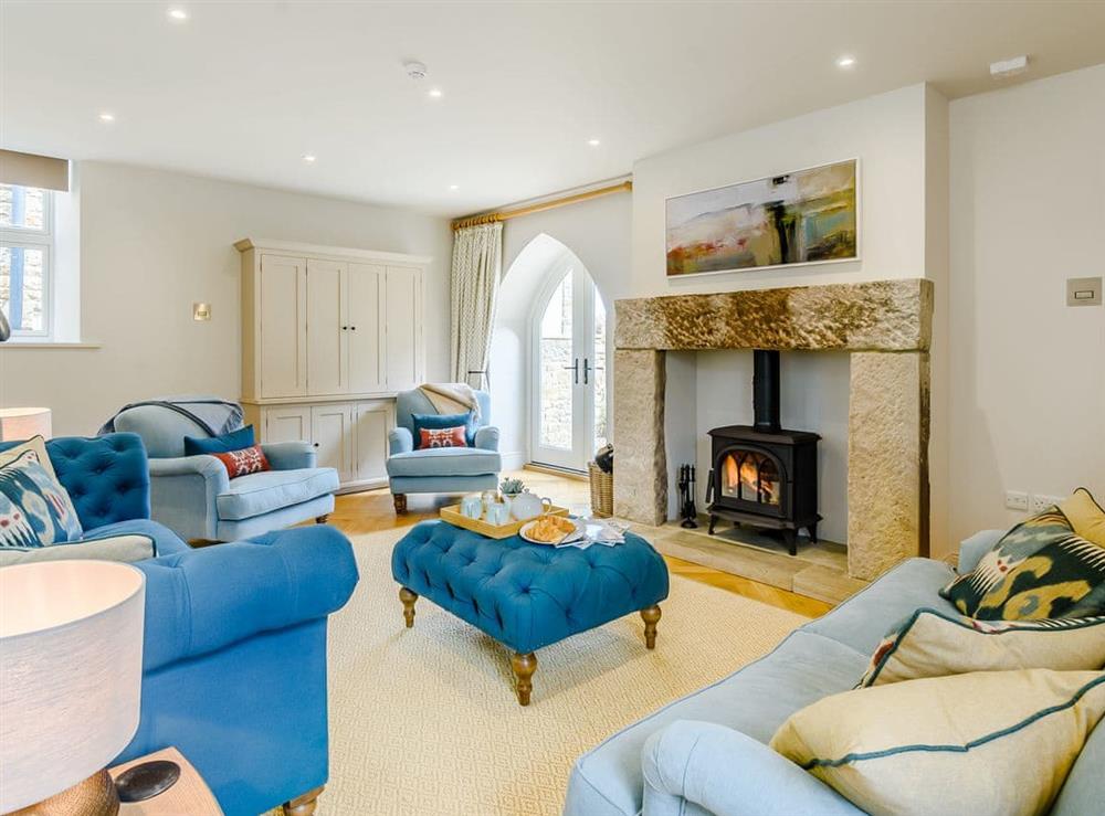 Living area at The Old Chapel in Slaley, near Hexham, Northumberland