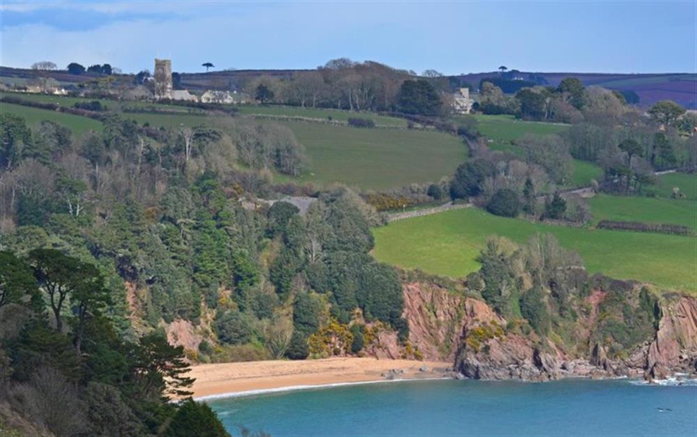 Enjoy a coastal walk to Blackpool Sands. at The Old Chapel in Slapton