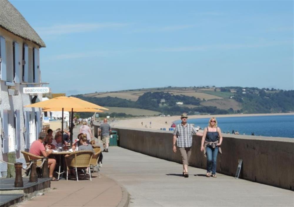 Enjoy a walk along the seafront at Torcross. at The Old Chapel in Slapton
