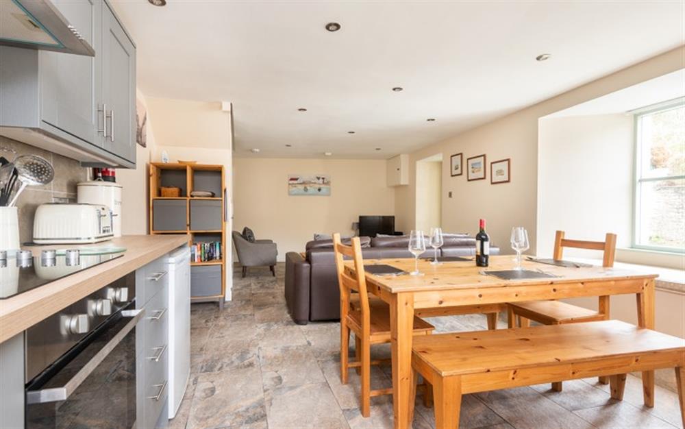 Enjoy the living room at The Old Chapel in Slapton