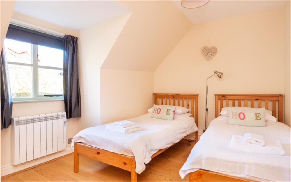 The twin bedroom. at The Old Chapel in Slapton