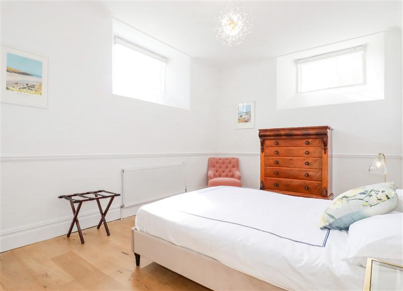 A bedroom in The Old Chapel at The Old Chapel, St Columb Minor