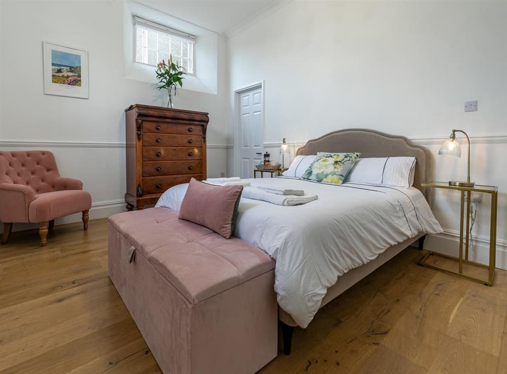 Double bedroom at The Old Chapel in St Columb Minor, Cornwall