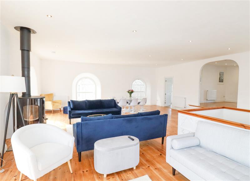 Enjoy the living room at The Old Chapel, St Columb Minor